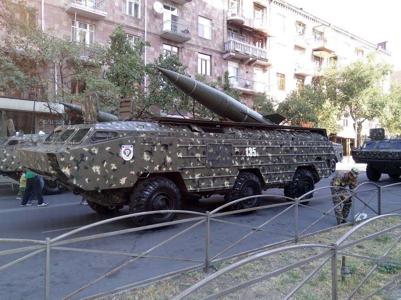 Ermənistan “Toçka-U” taktiki raket kompleksini tətbiq edib -