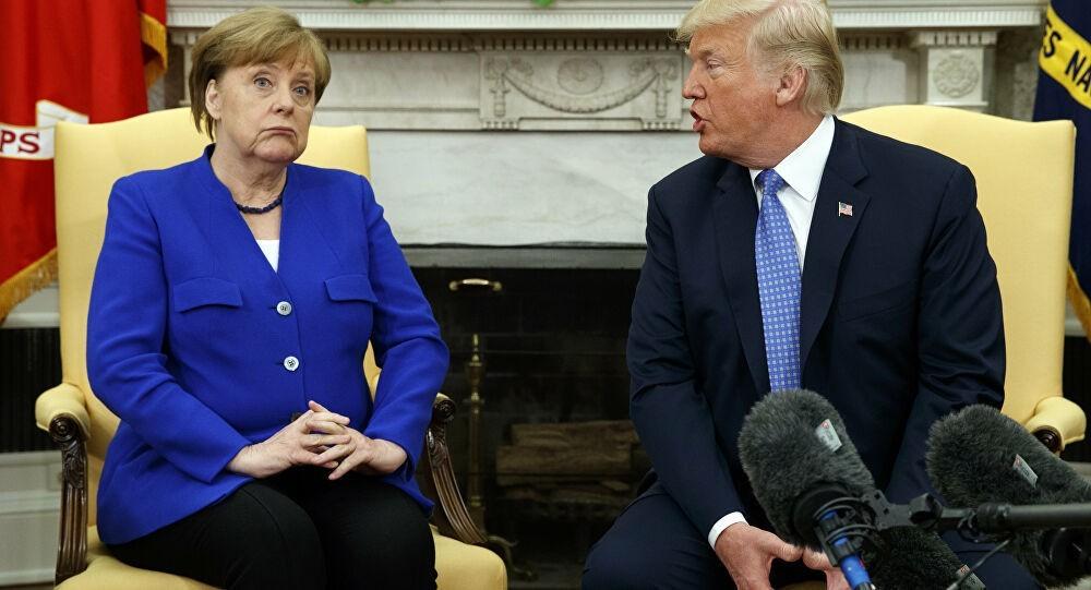 Merkellə Tramp arasında fikir ayrılığı yaranıb