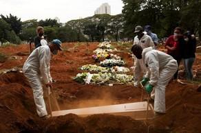 Braziliyada 40 mindən çox insan COVID-19-dan öldü