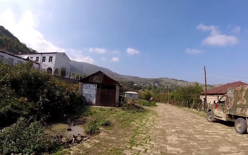Xocavənd rayonunun işğaldan azad olan kəndlərinin videogörüntüsü -